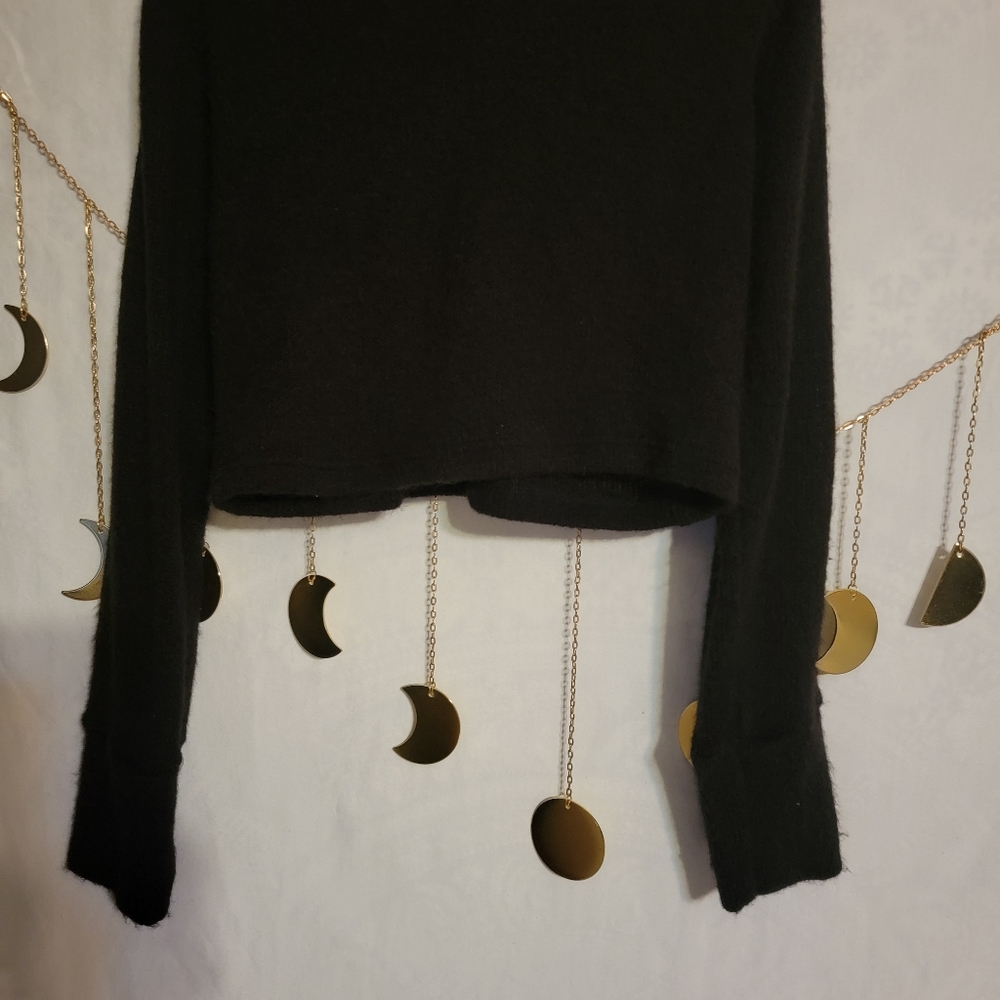 Sweater crop top